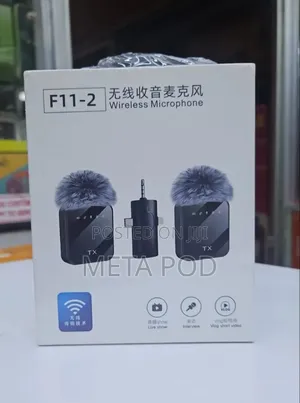 F11-2 Wireless Microphone 3 in 1