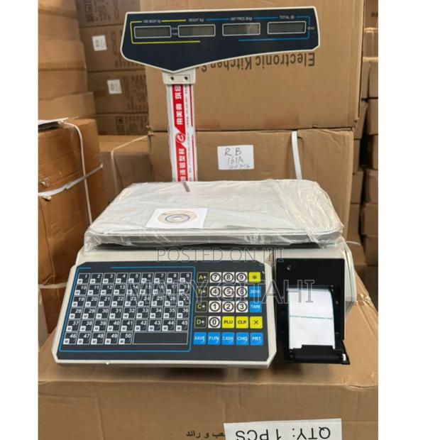Acs 30kg Electronic Barcode Printing Scale - main view