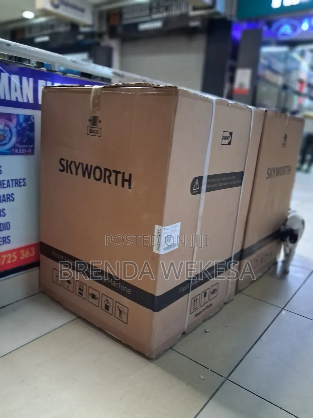 Skyworth 8kg Front Load F80215mb Wash Spin