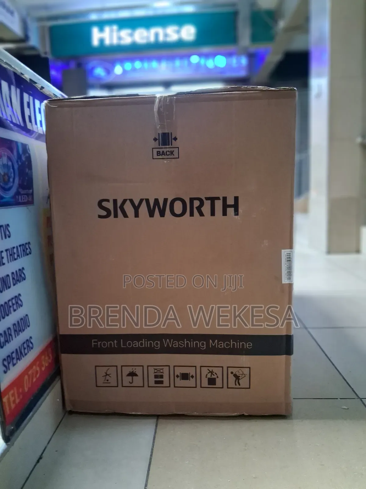 Skyworth 8kg Front Load F80215mb Wash Spin