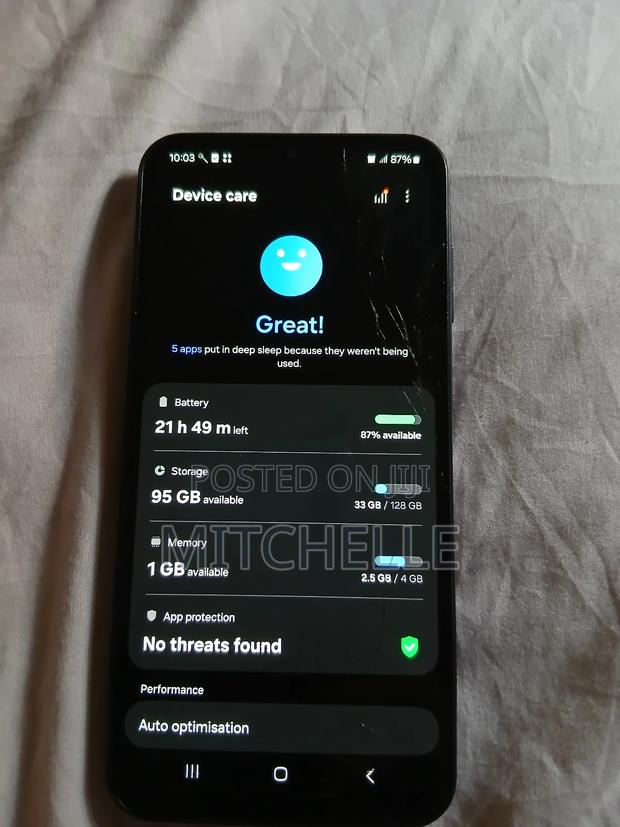 Samsung Galaxy A15 128 GB Black - thumbnail 4