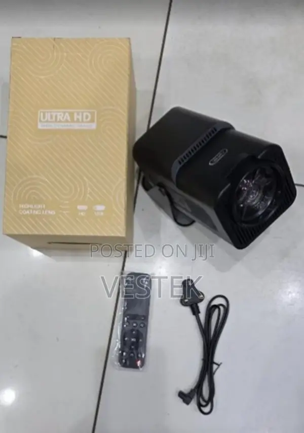 Hy320 Mini Portable Projector Ultra Portable for Home Outdoor Use