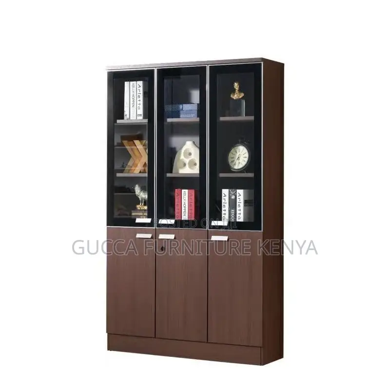 3-doors Wooden Office Filling Cabinet