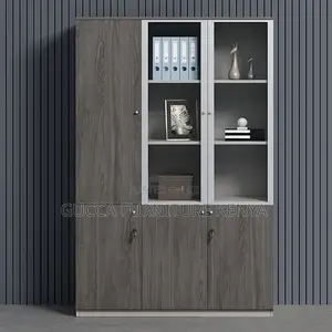 3-doors Wooden Office Filling Cabinet