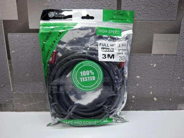 3meter 3m High-speed 4k Ultra Hd Hdmi 2.0 Cable, 18 Gbps, 60 Hz, 2160p - thumbnail 2