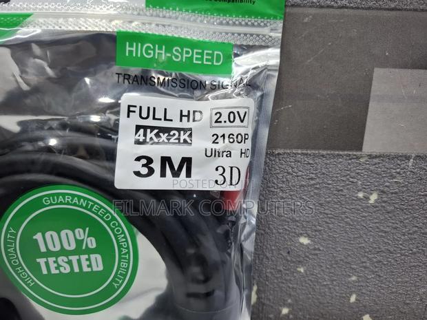 3meter 3m High-speed 4k Ultra Hd Hdmi 2.0 Cable, 18 Gbps, 60 Hz, 2160p - thumbnail 3