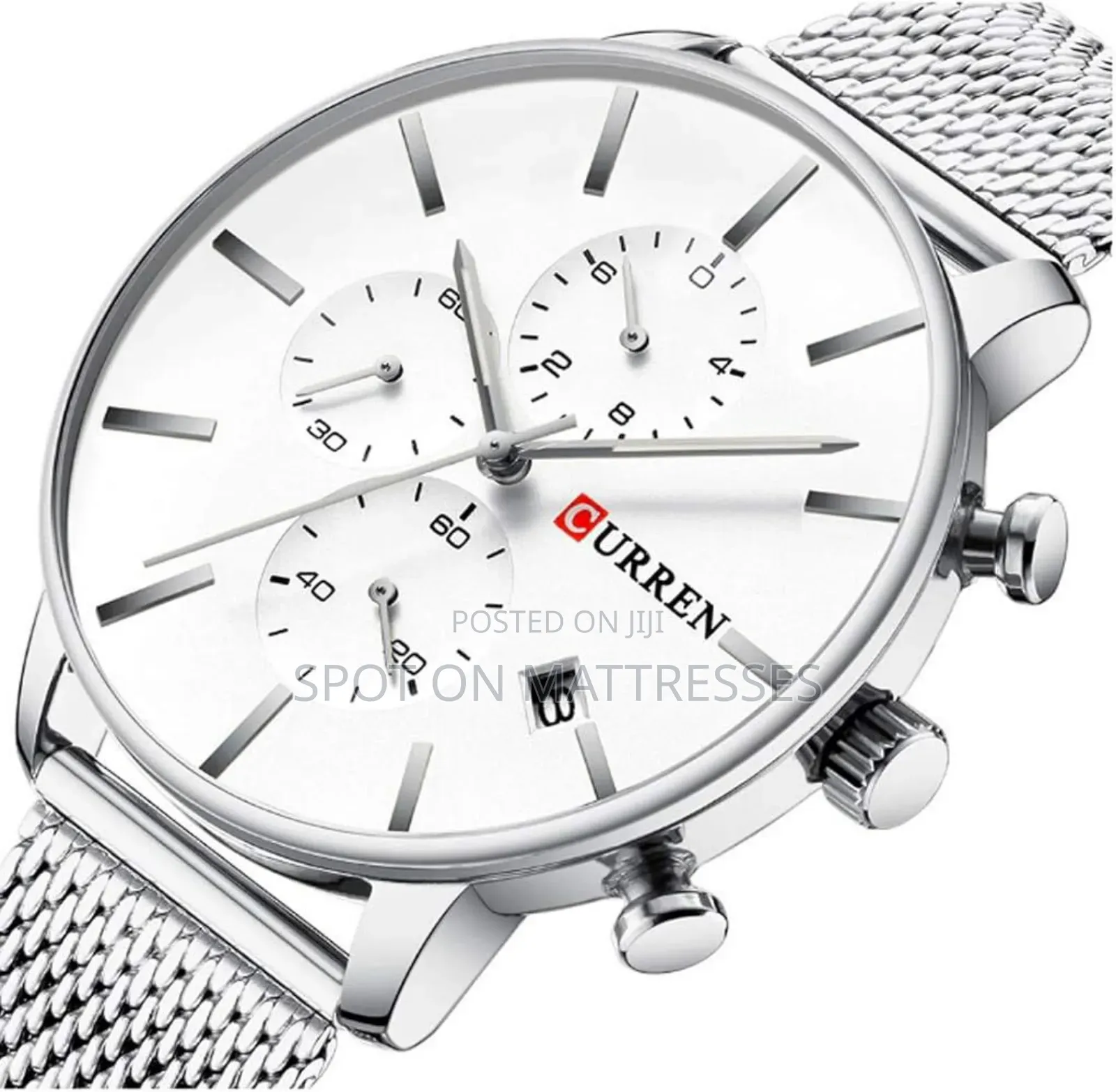 Curren Watch For Gents. Water Resistant. Stainless Steel.