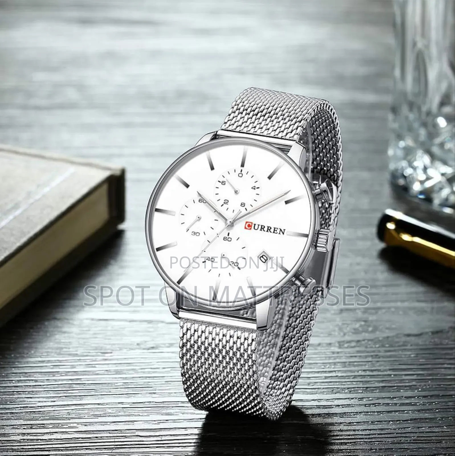 Curren Watch For Gents. Water Resistant. Stainless Steel.