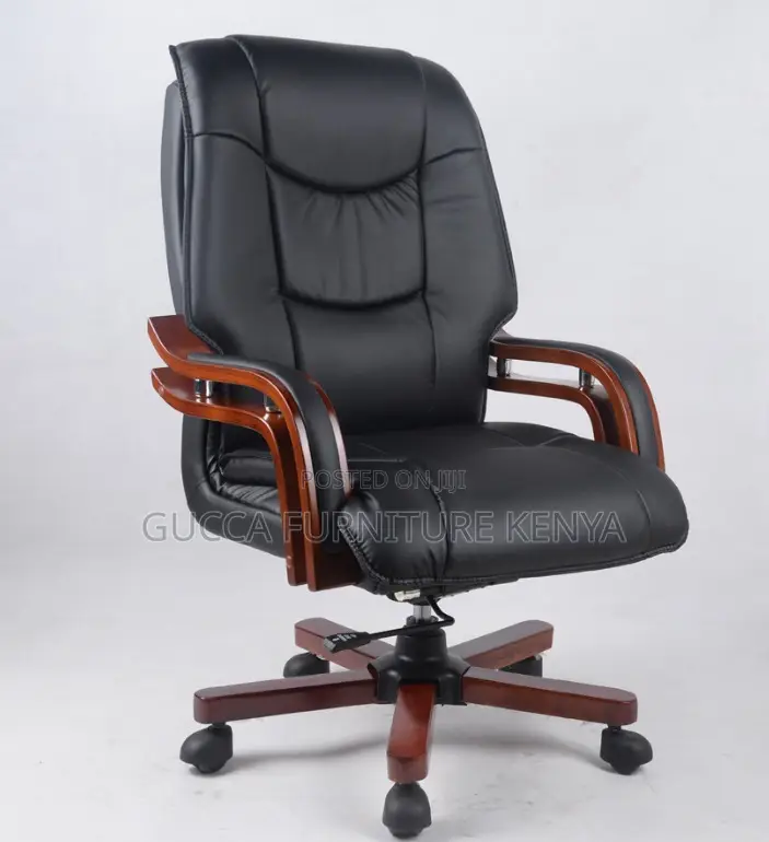 Executive Leather Adjustable Office Seat