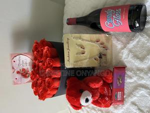 Valentine Gift Hamper With Wine - main view
