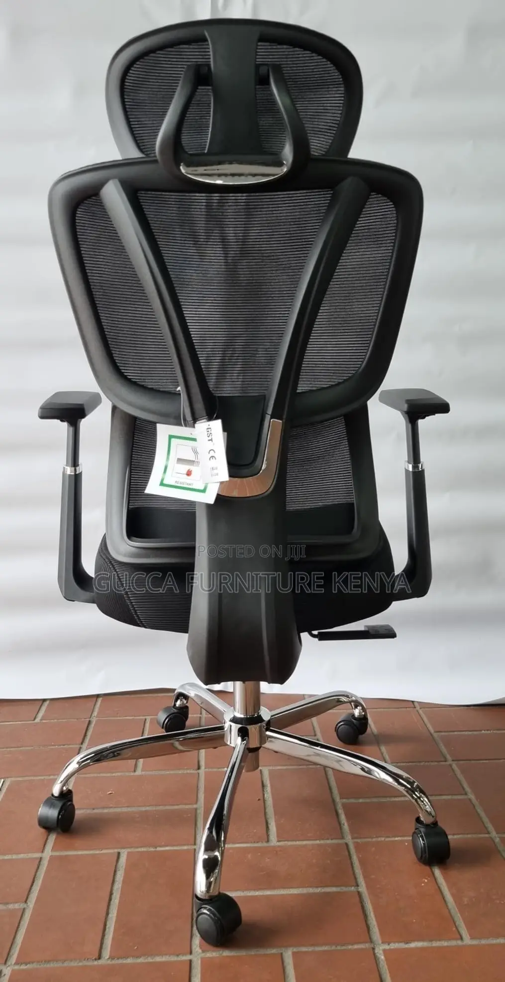 Executive High Back Orthopedic Office Seat