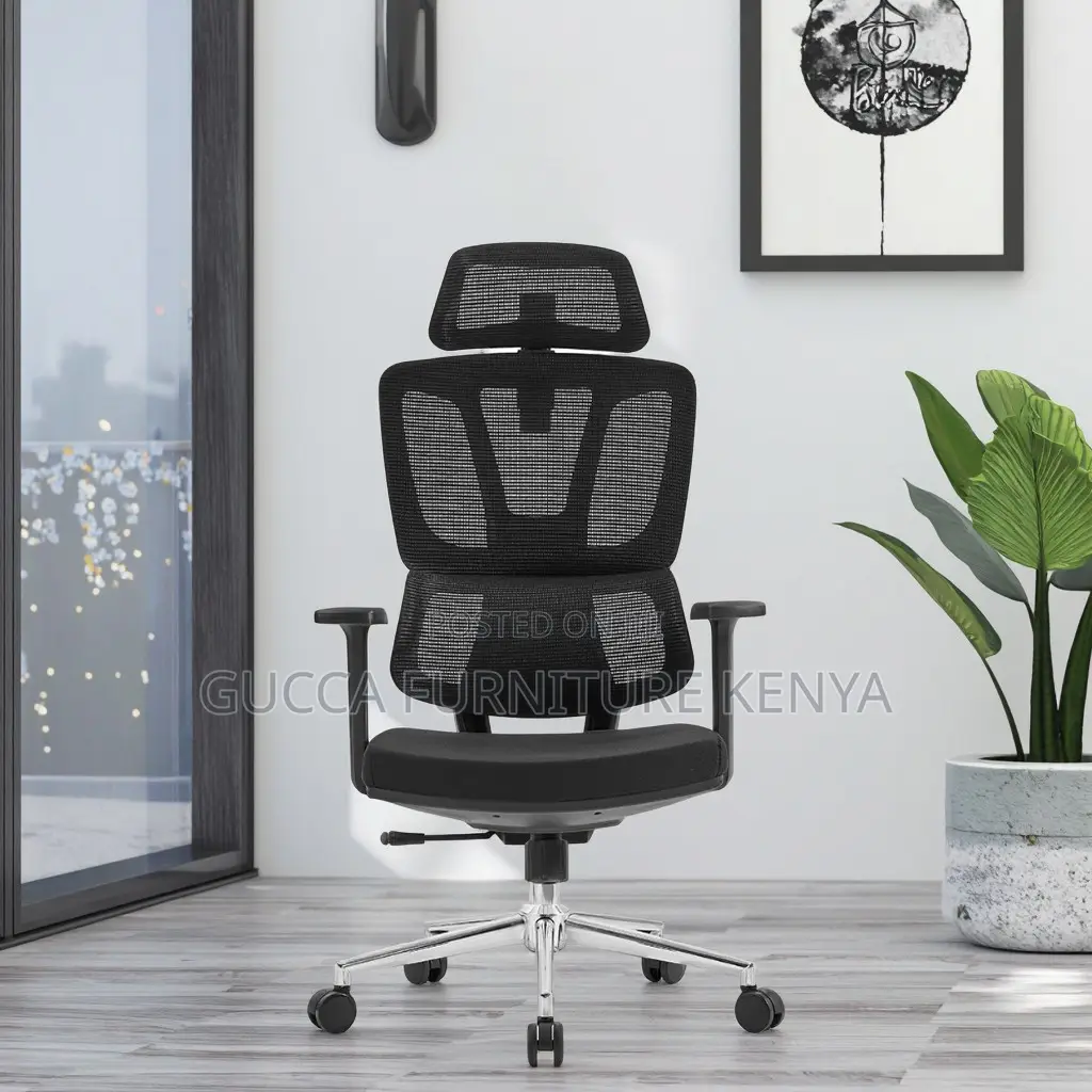 Executive High Back Orthopedic Office Seat