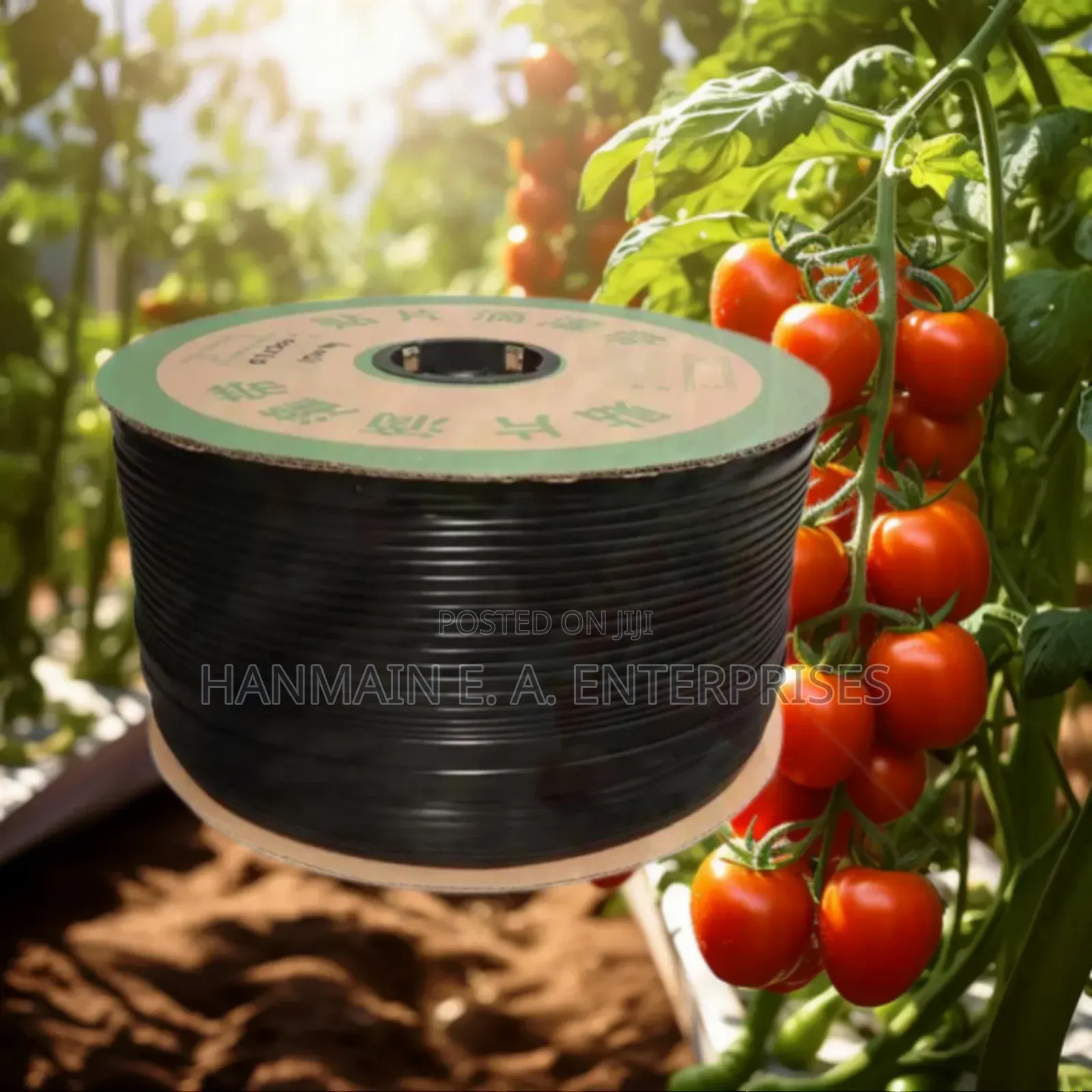 Double Drip Irrigation Pipe 1000mx0.3mm