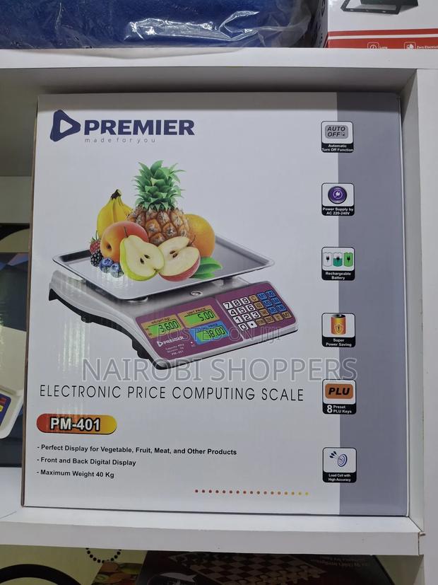 Electronic Computing Scale - main view