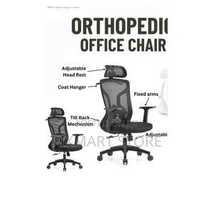 Ergonomic High Back Mesh Office Chair With Headrest Lumbar Support