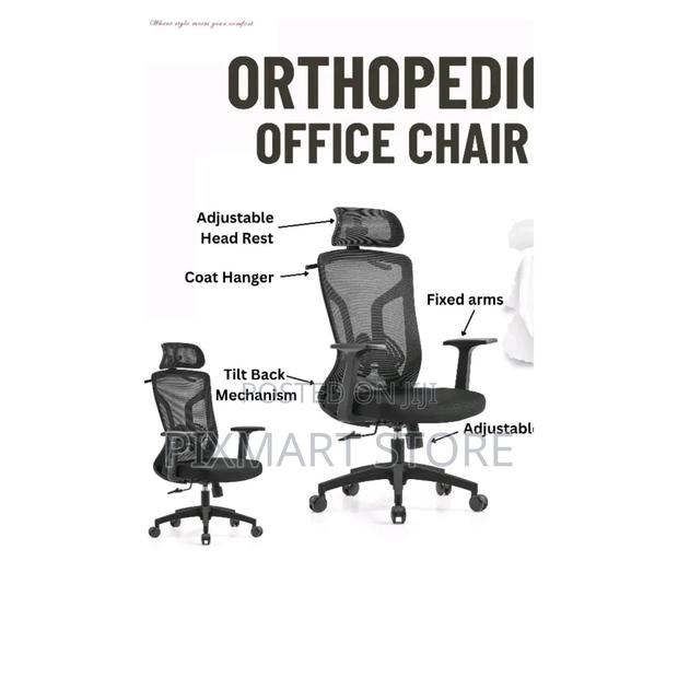 Ergonomic High Back Mesh Office Chair With Headrest Lumbar Support - main view
