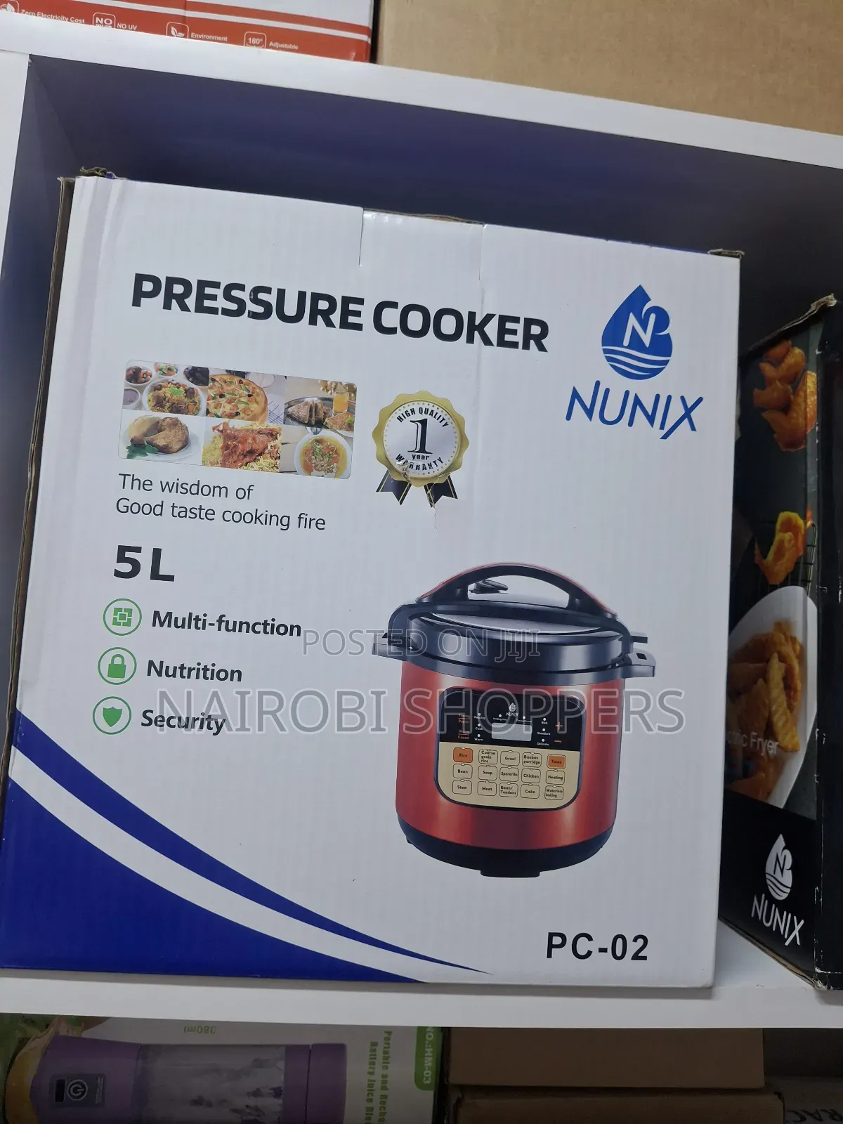 Pressure Cooker 5 Liters / Nunix Pressure Cooker