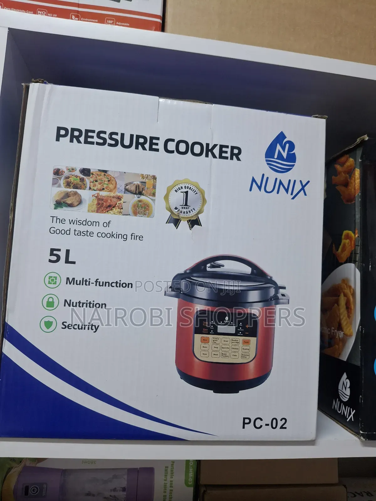 Pressure Cooker 5 Liters / Nunix Pressure Cooker