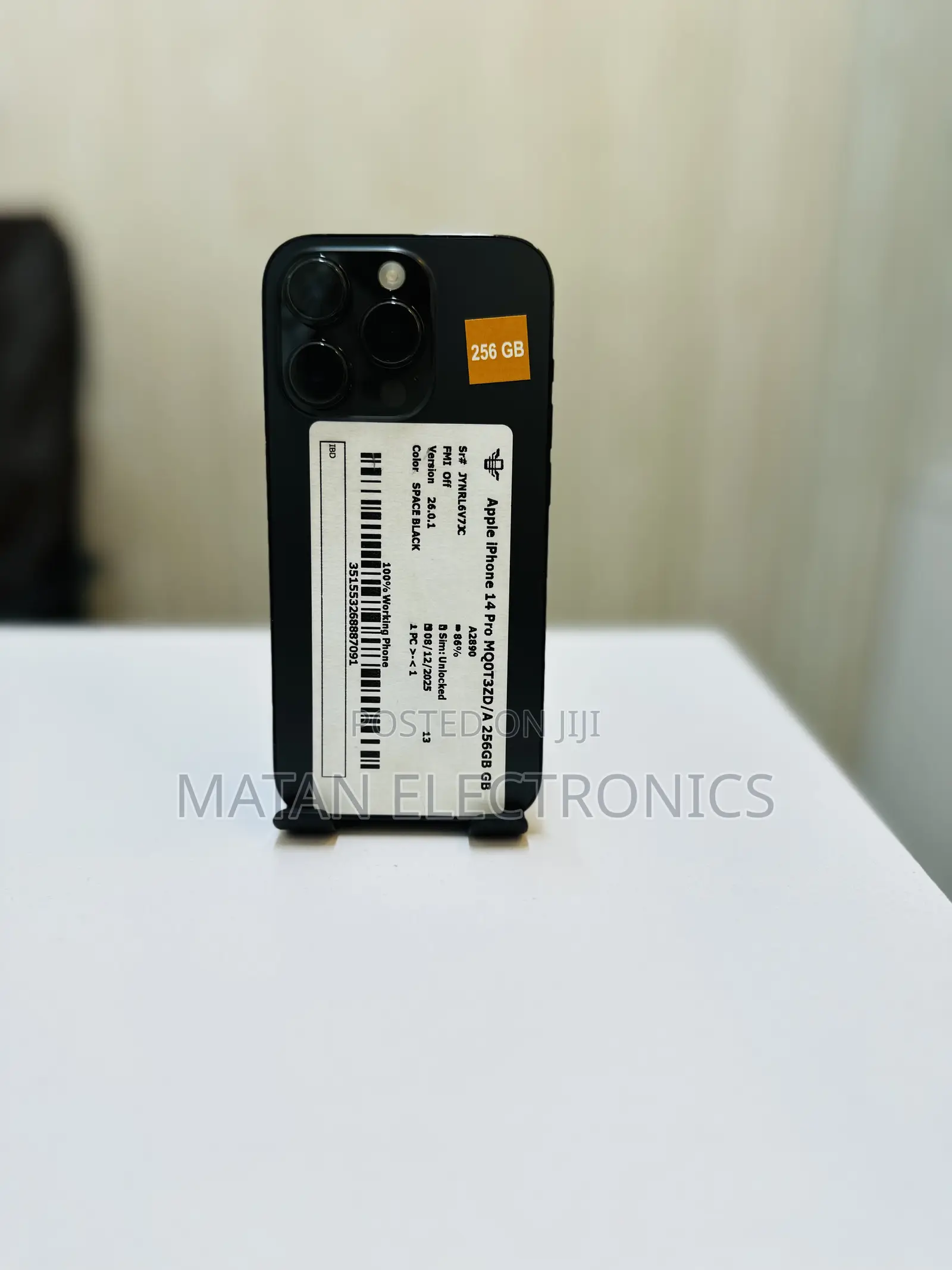 Apple iPhone 14 Pro 256 GB Black