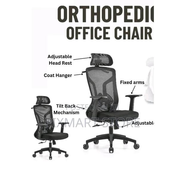 Orthopedic - Executive Office Chair – High Back, Adjustable Comfort - main view