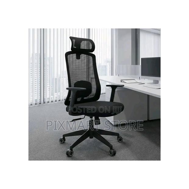 Orthopedic - Executive Office Chair – High Back, Adjustable Comfort - thumbnail 3