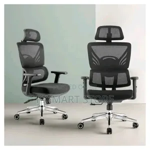 Executive Ergonomic Mesh Office Chair – High Back, Managerial Comfort