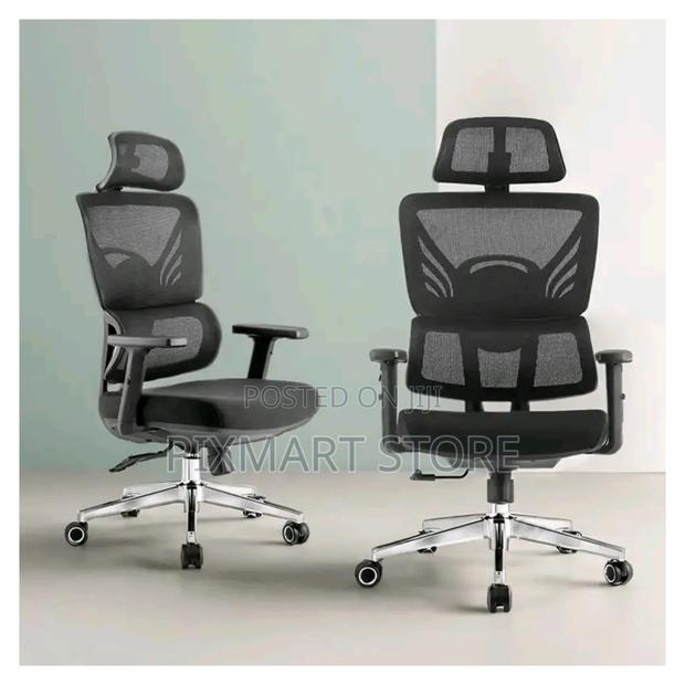 Executive Ergonomic Mesh Office Chair – High Back, Managerial Comfort