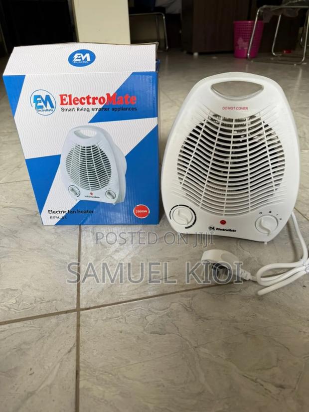 Electromate Fan Heater Available - main view