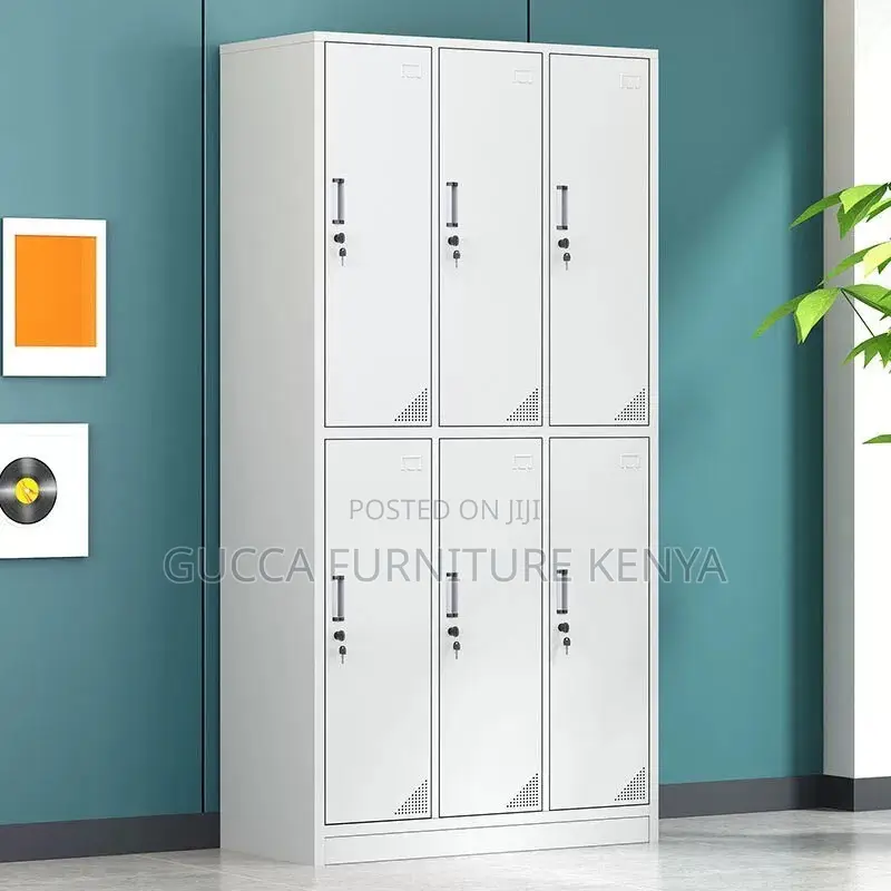 6-door Metallic Office Filling Locker Cabinet