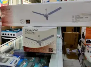 With 2bladees. Windsor 56inch Ceiling Fan