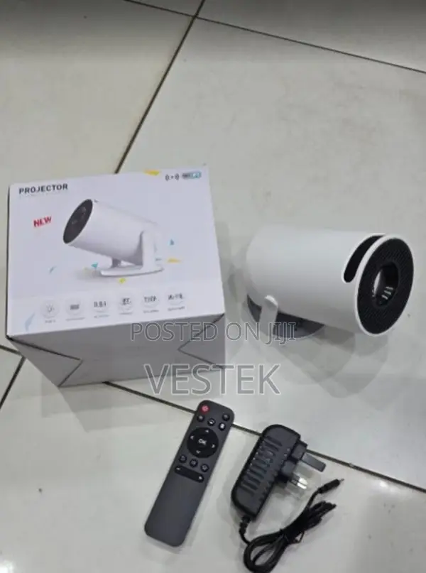 Hy300 Mini Portable Mini Projector Smart Android 11 Beam Home Theater