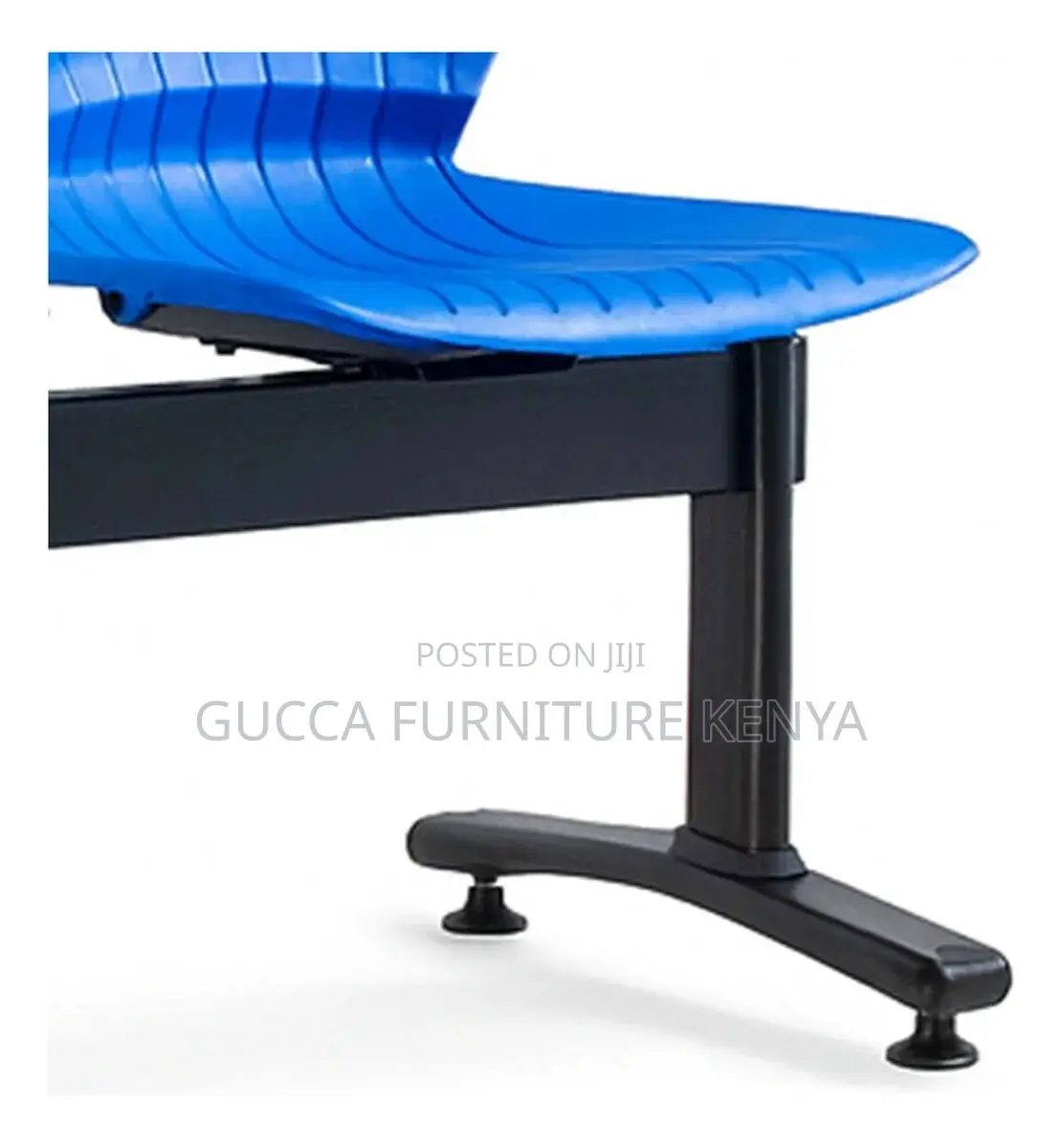 3-link Plastic Reception Office Waiting Bench