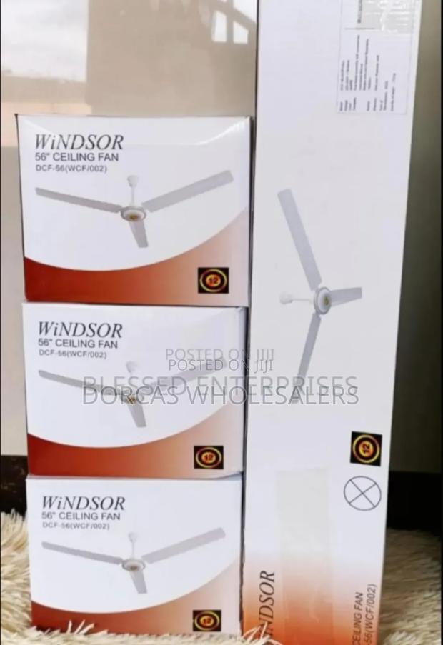Modern 56inch Ceiling Fans. Windsor - main view