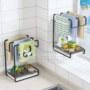 Sink Caddy Soap Dish Holder With Tray