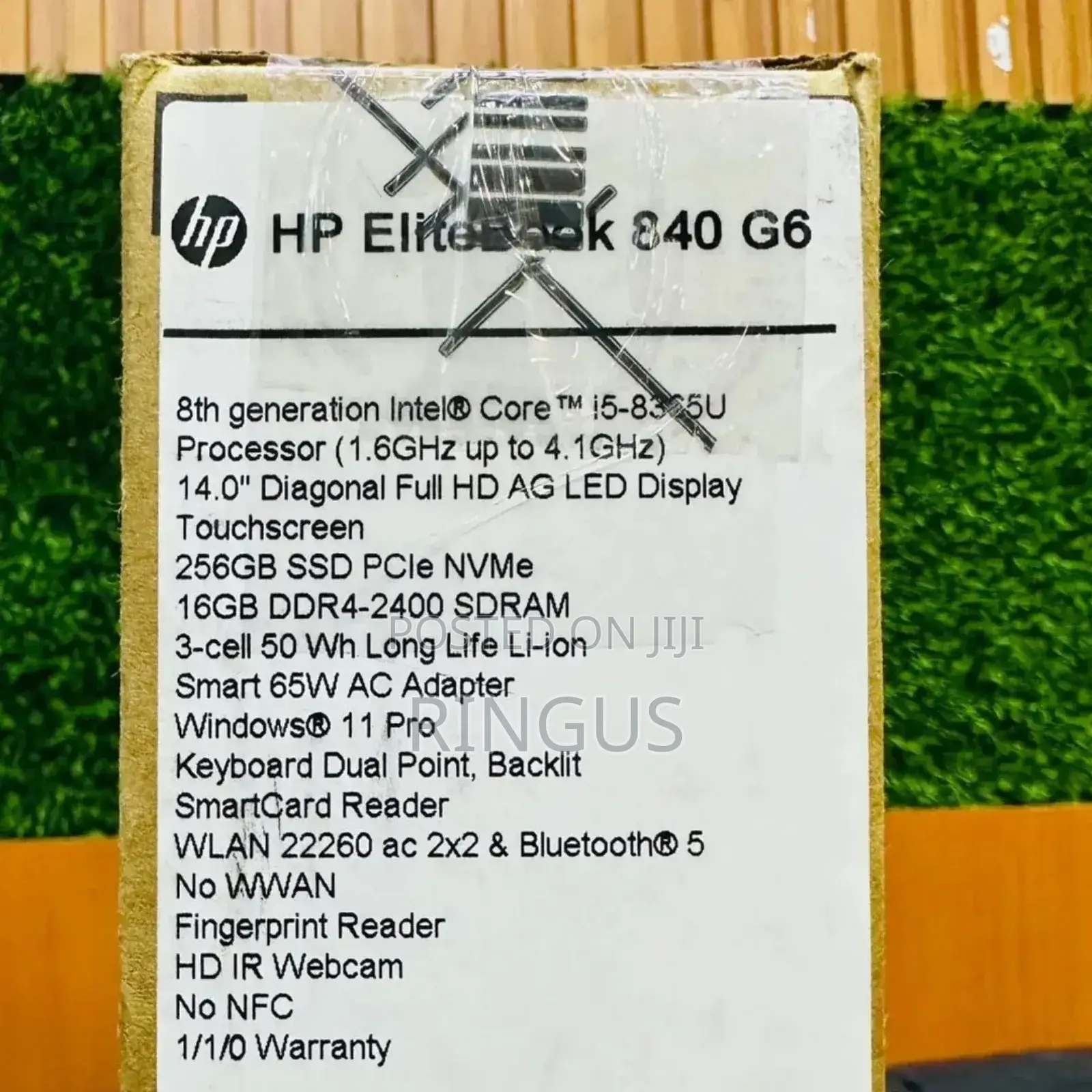 New Laptop HP EliteBook 840 G6 16GB Intel Core I5 SSD 256GB