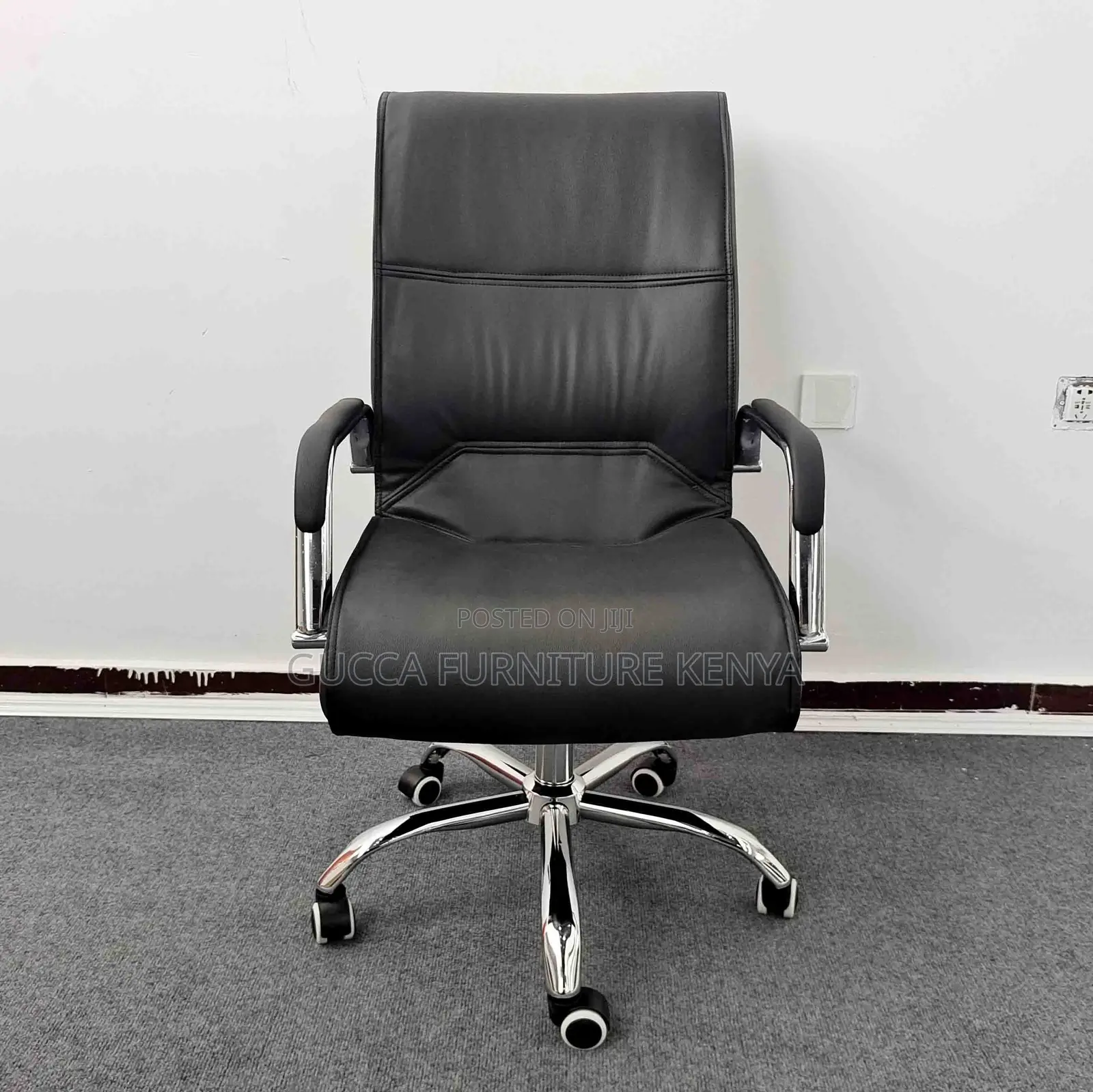 Swivel Leather Executive Office Chair