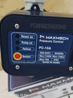 1100w Automatic Maxmech Pressure Control