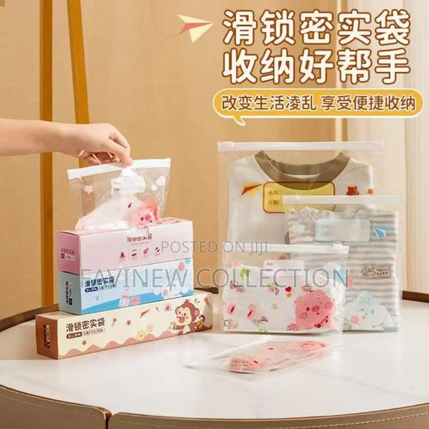 Reusable Food Storage Bags Plastic Ziplock Bags Leak Proof Freezer Bag