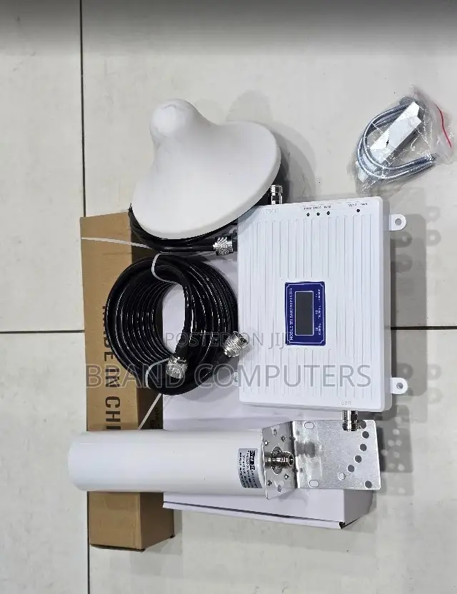 2g 3g 4g Tri Band Mobile Phone Network Booster Repeater