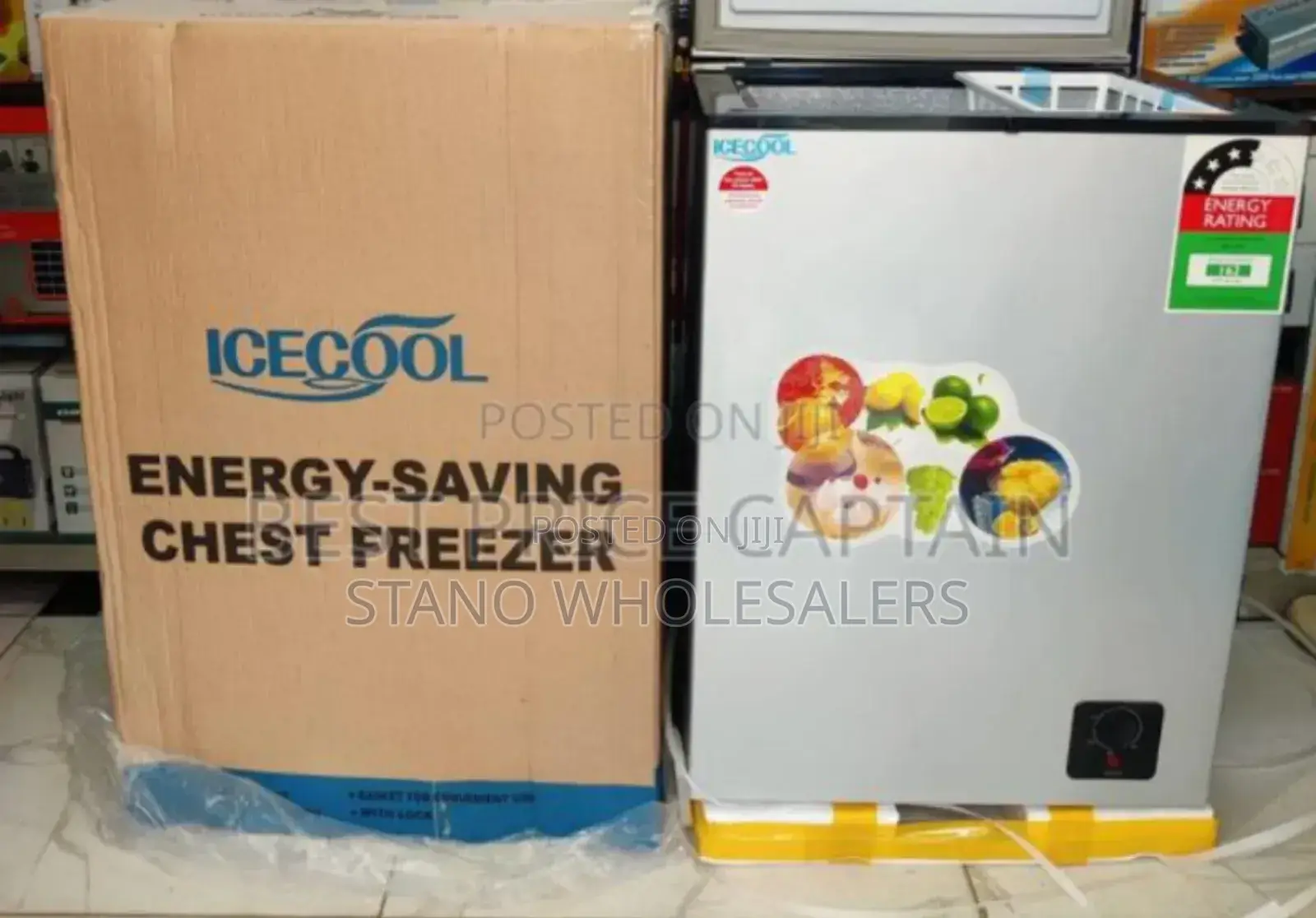 Colour Whité Icecool 109litres Freezer