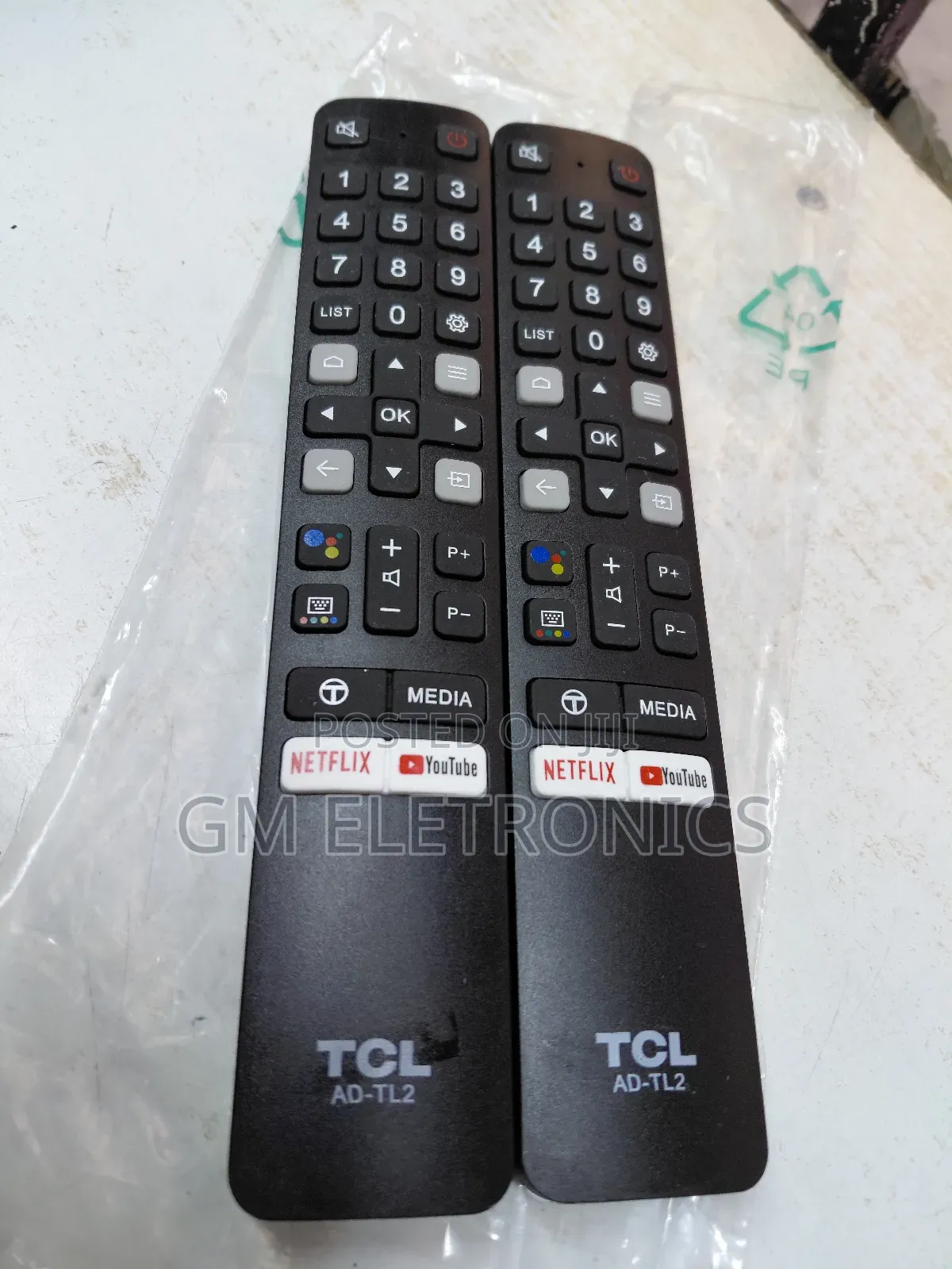 Remote for TCL Led Smart Android Tvwith Nexflix Youtube Buttons.