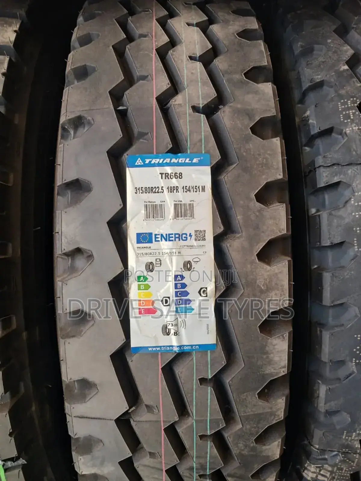 315/80 R22. 5 Brand New Triangle Tyre