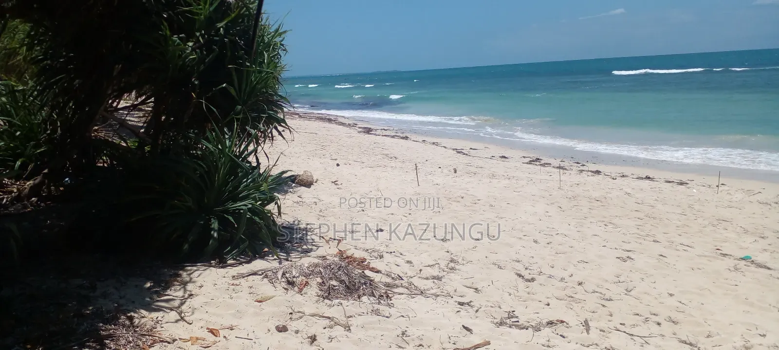 Galu Beach Plot 3.5 Acres on Sale. Close to the Cool Kaya Forest.