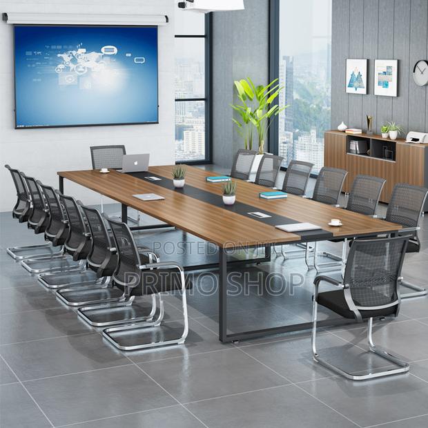 Office Table : 12-Seater Wooden Conference Table