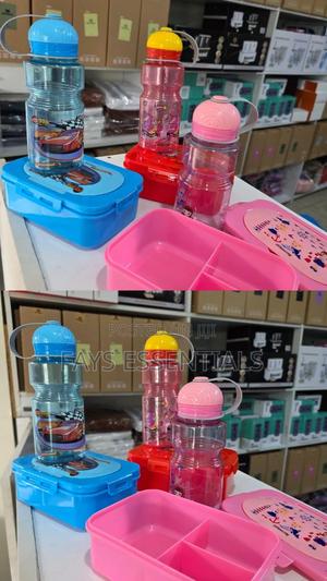 2in1 Water Bottle and Snack Box - main view