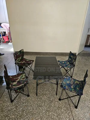 Camping / Road Trip Set Combo
Set of 4 Foldable Chairs