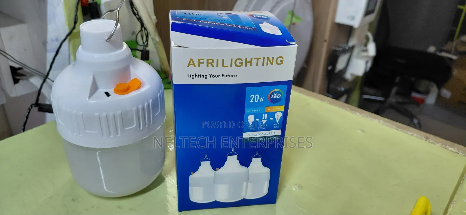 Rechargeable Bulbs 20 WLTS