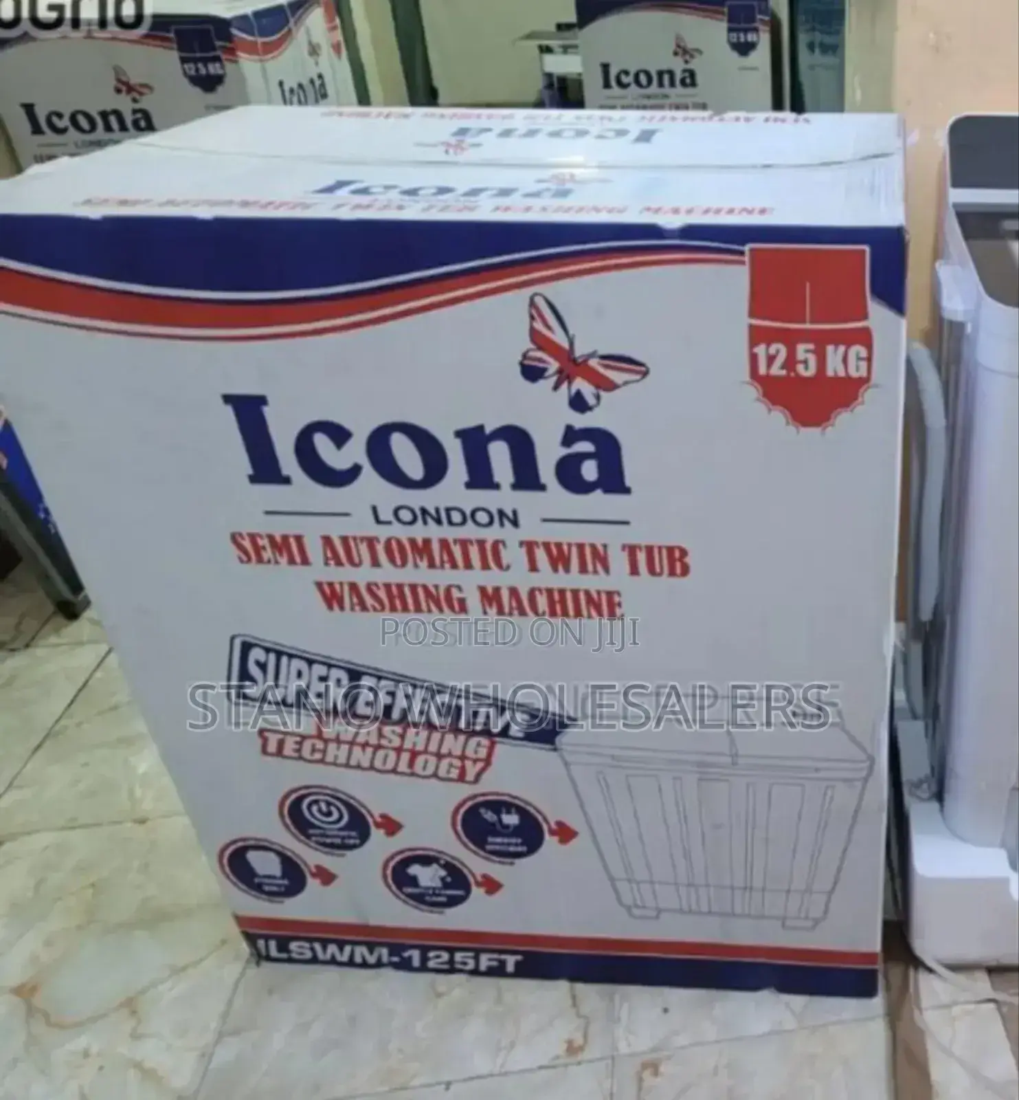 Semi Commercial - Icona 12.5kgs Washing Machine