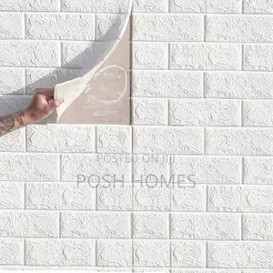 White Peel and Stick Foam Panels