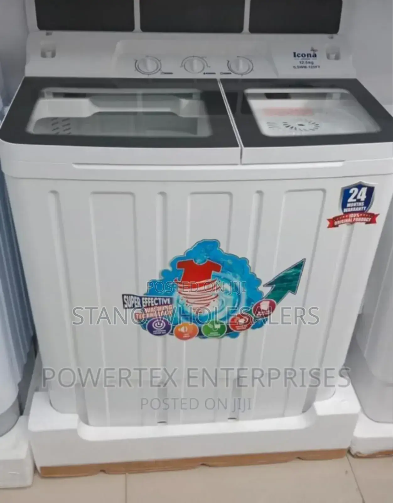 Pay on Delivery - Icona Original 12kgs Washing Màchines